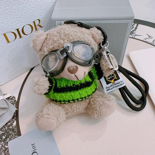 Dior Vintage-Finish Keychain