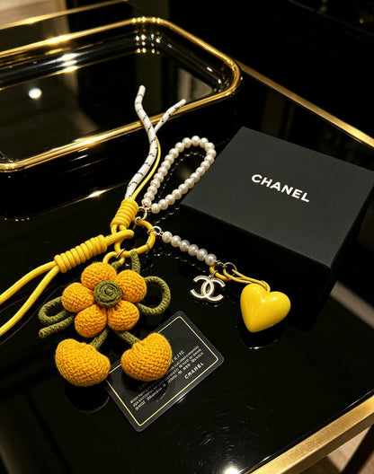 Chanel Vintage-Finish Keychain