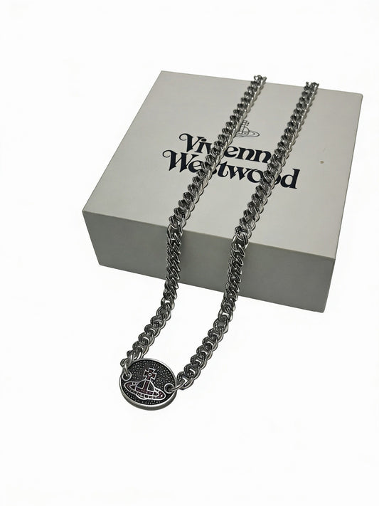 Vivienne Westwood Logo Necklace