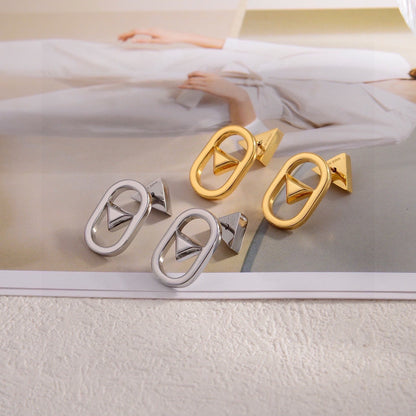 Prada Gold Earrings