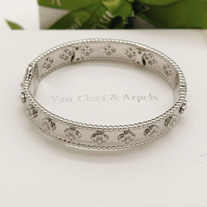 Van Cleef & Arpels Silver Brass Bracelet