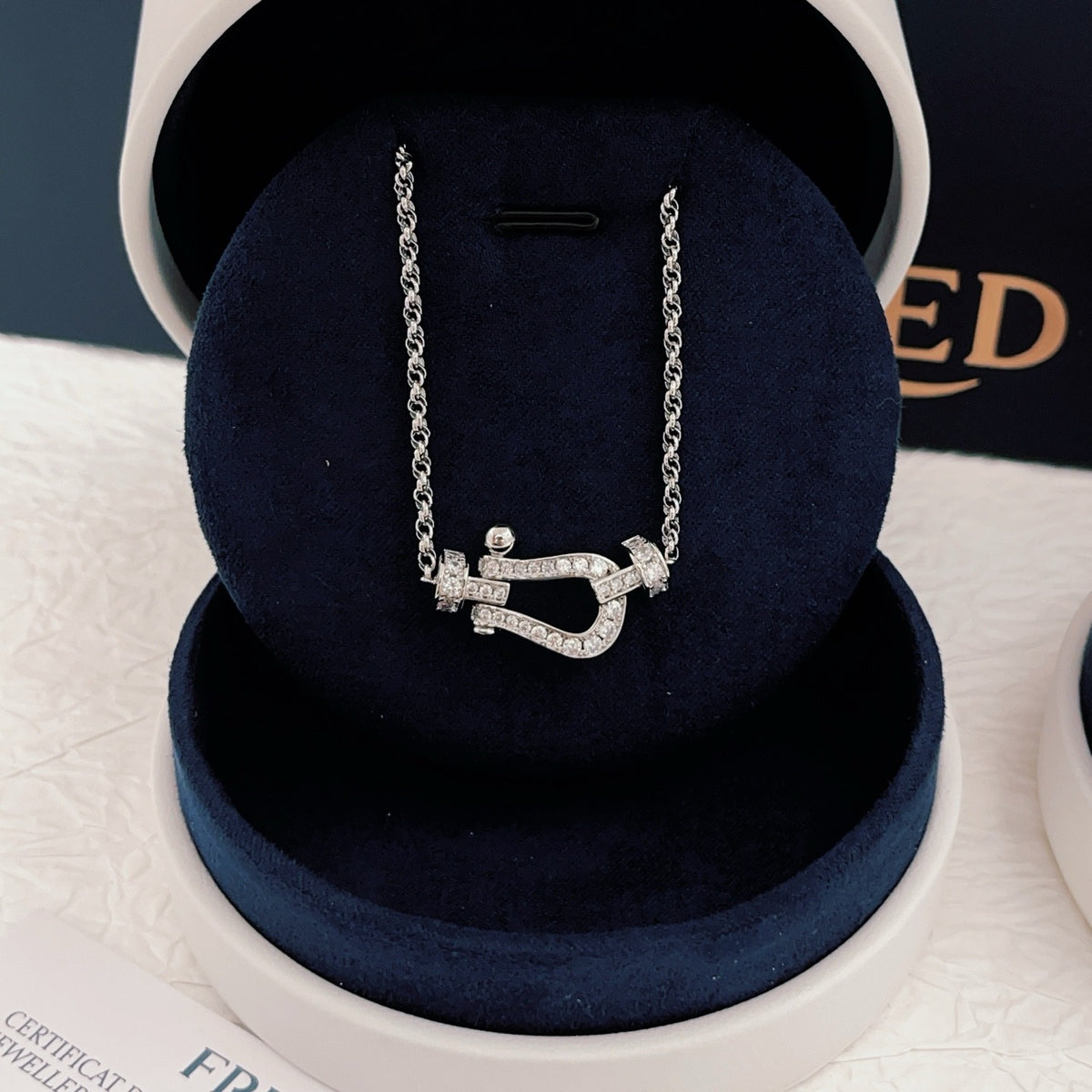Fred Silver Brass Necklace