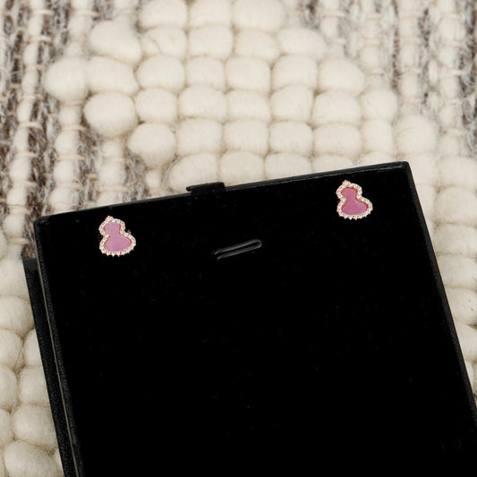 Qeelin Purple Earrings
