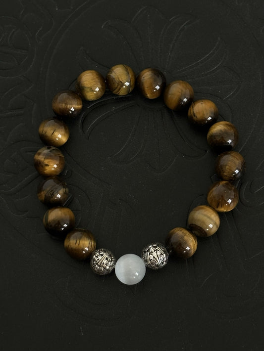 Chrome Hearts Sterling Silver Cross Bracelet