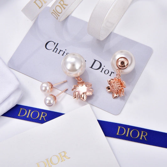 Dior Brass Earrings