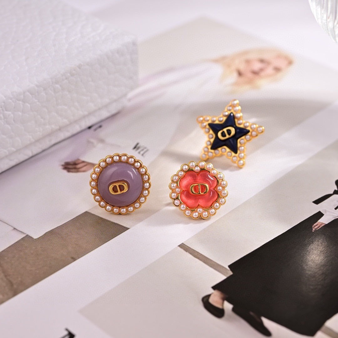 Dior Logo Earrings