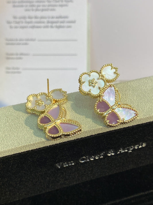 Van Cleef & Arpels Butterfly Earrings