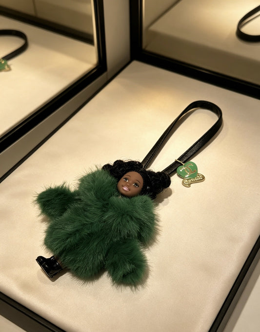 Chanel Vintage-Finish Keychain