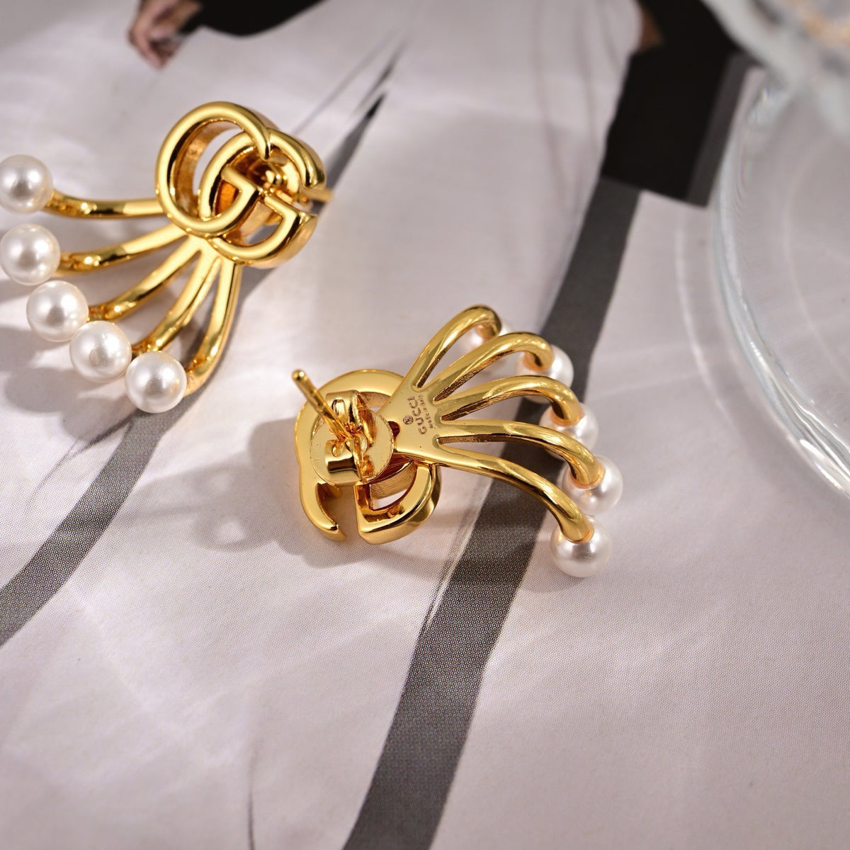 Gucci Logo Earrings