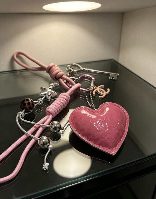 Chanel Vintage-Finish Keychain