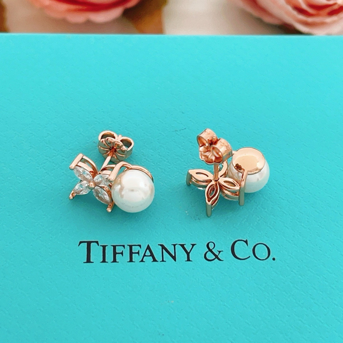 Tiffany & Co. Brass Butterfly Earrings