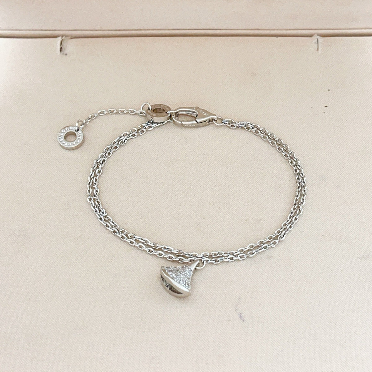 Bvlgari Silver Brass Bracelet