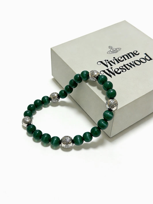 Vivienne Westwood Sterling Silver Vintage-Finish Bracelet