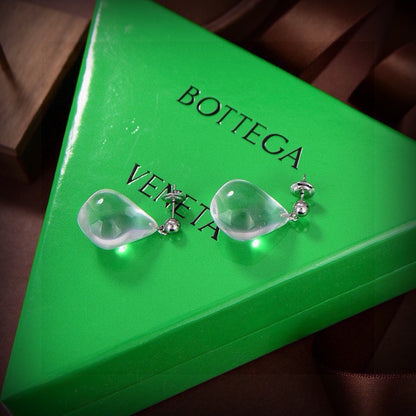 Bottega Veneta Brass Earrings