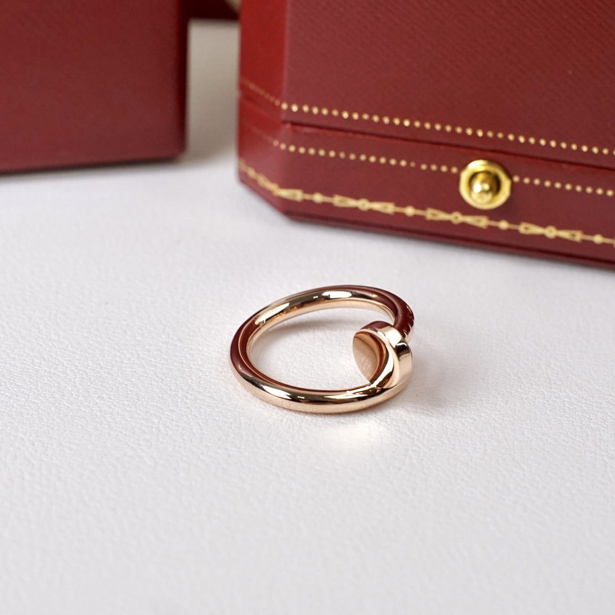 Cartier Silver Juste un Clou Ring