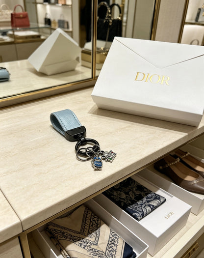 Dior Vintage-Finish Keychain