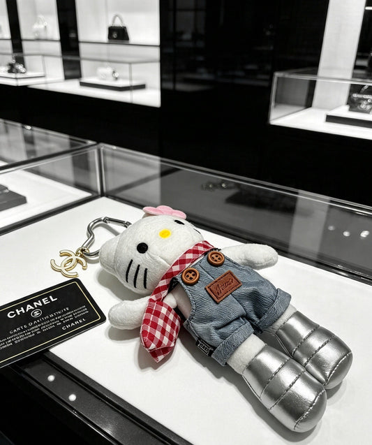 Chanel Vintage-Finish Keychain