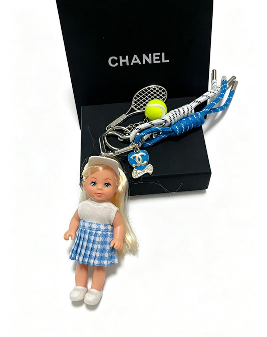 Chanel Vintage-Finish Keychain