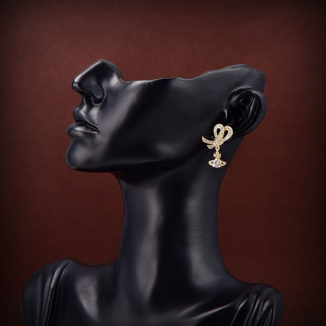 Vivienne Westwood Bow Earrings