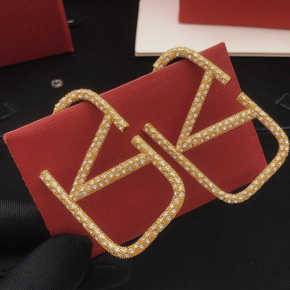 Valentino Brass Earrings