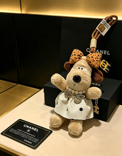 Chanel Vintage-Finish Keychain