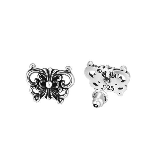 Chrome Hearts Vintage-Finish Earrings