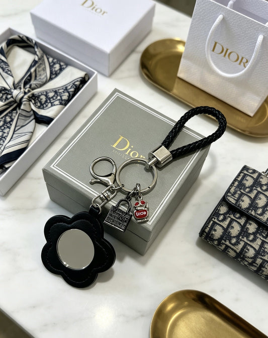 Dior Vintage-Finish Keychain
