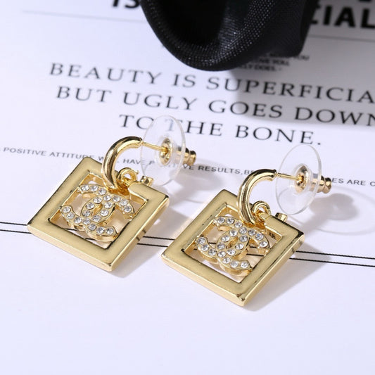 Chanel Brass Earrings