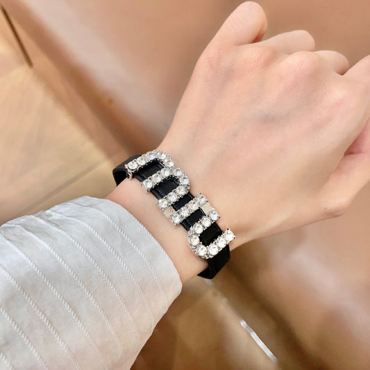 Miu Miu Brass Logo Bracelet