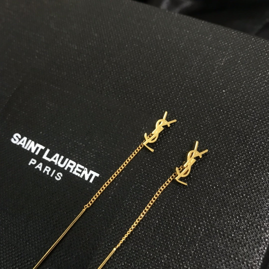 Saint Laurent Tassel Earrings