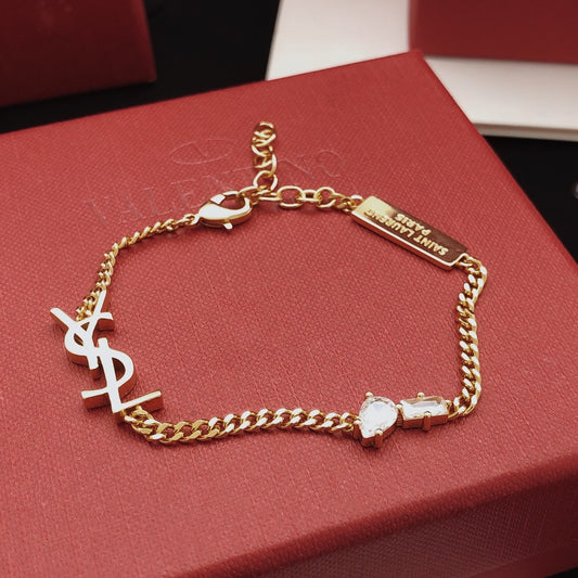 Saint Laurent Brass Bracelet