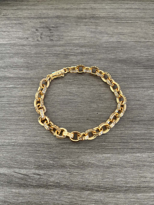 Chrome Hearts Logo Bracelet