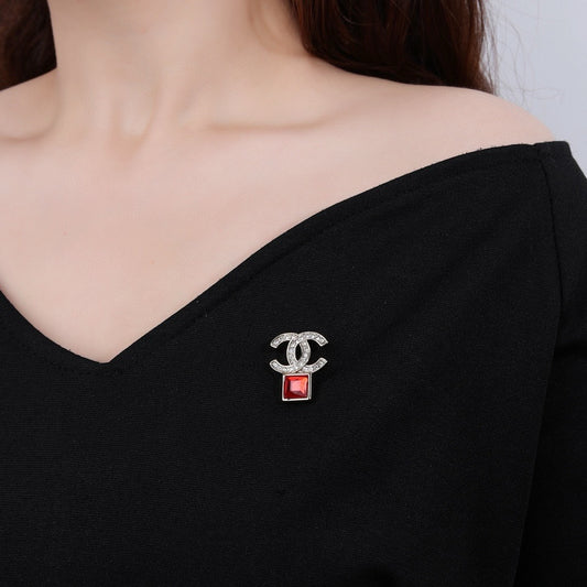Chanel Pearl Brooch