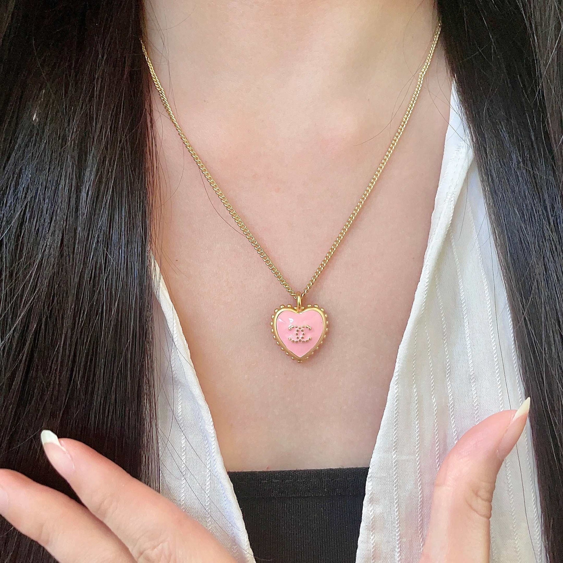 Chanel Heart Necklace
