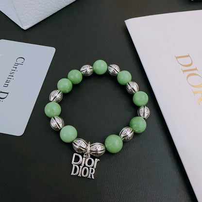 Dior Sterling Silver Vintage-Finish Bracelet