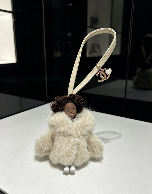 Chanel Vintage-Finish Keychain