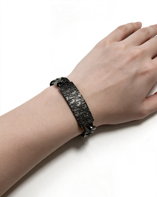 Dior Sterling Silver Chain Bracelet