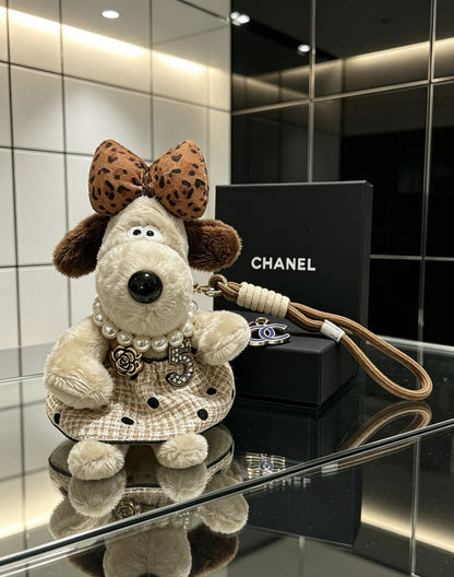 Chanel Vintage-Finish Keychain
