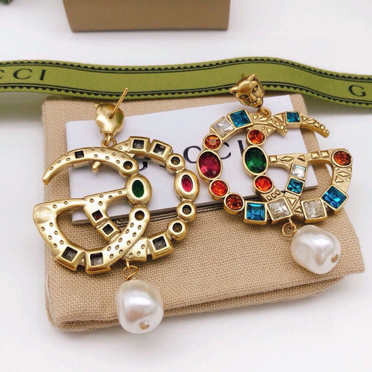 Gucci Crystal Earrings