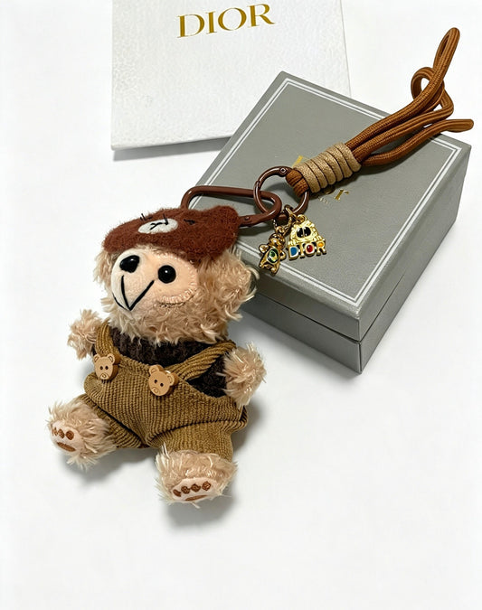 Dior Vintage-Finish Keychain