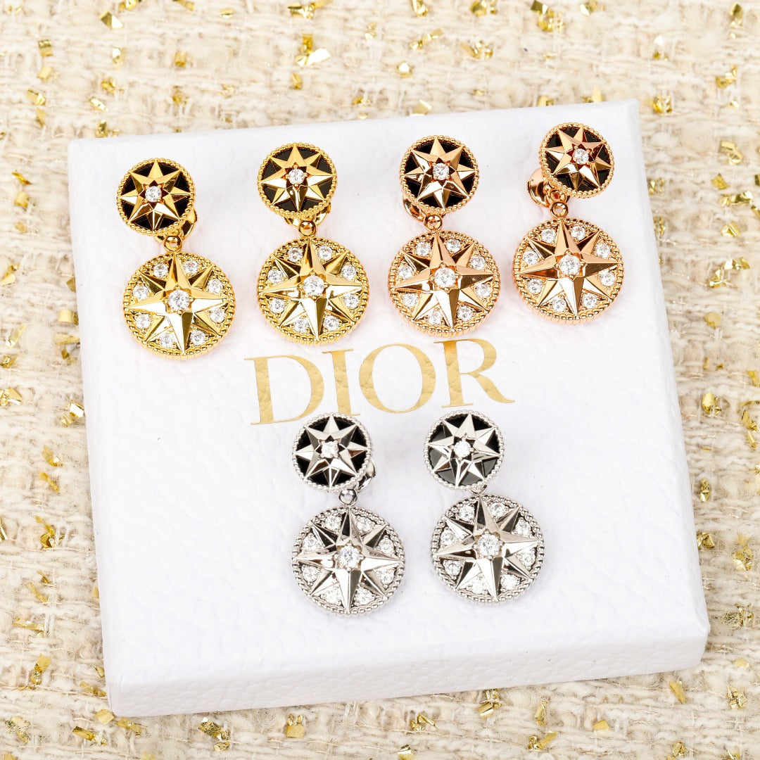 Dior Sterling Silver Earrings
