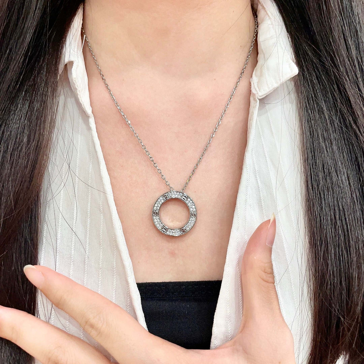 Cartier Logo Necklace