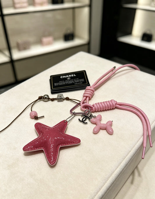 Chanel Vintage-Finish Keychain