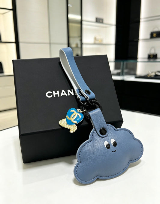 Chanel Vintage-Finish Keychain