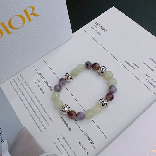 Dior Sterling Silver Vintage-Finish Bracelet