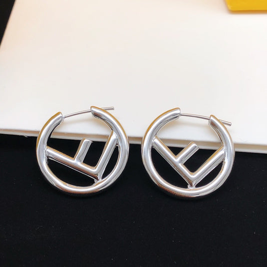 Fendi Silver Earrings