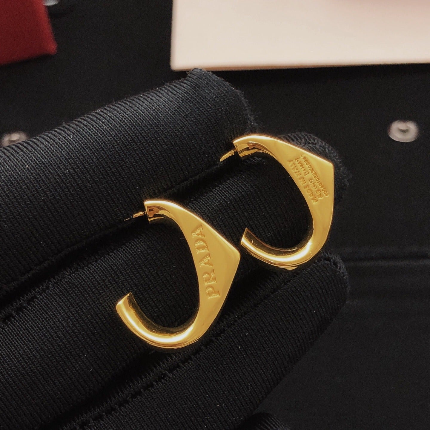 Prada Brass Earrings