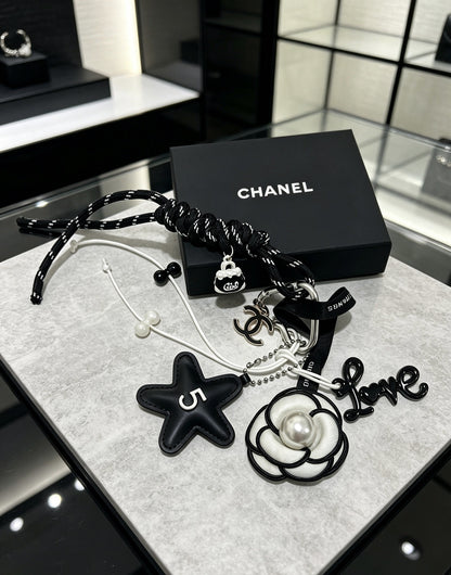 Chanel Vintage-Finish Keychain