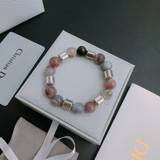 Dior Sterling Silver Vintage-Finish Bracelet