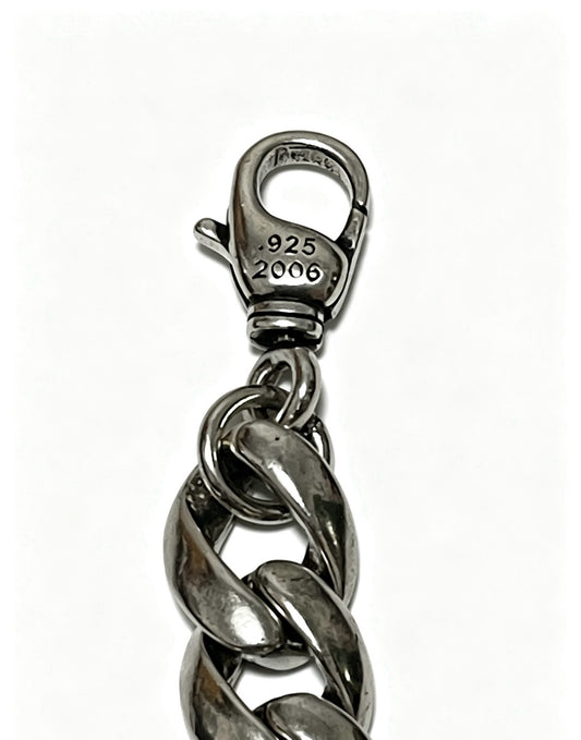 Chrome Hearts Sterling Silver Cross Bracelet
